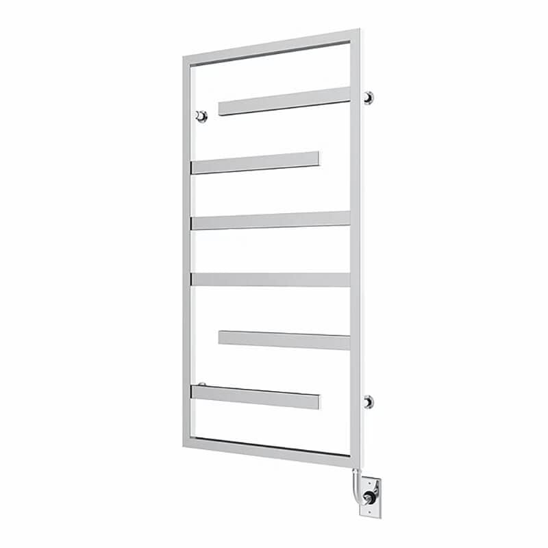 Vasto 23.5 X 47.5 Towel Warmer Chrome Corner View