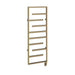 Vasto 23.5" X 64" Towel Warmer Pvd Brushed Bronze Corner View