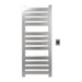 Vega v2356.2 12 Panel Hardwired Towel Warmer Brushed Stainless Front View