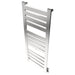 Vega v2356.2 12 Panel Hardwired Towel Warmer Polished Nickel Corner View