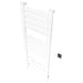 Vega v2356.2 12 Panel Hardwired Towel Warmer White Corner View