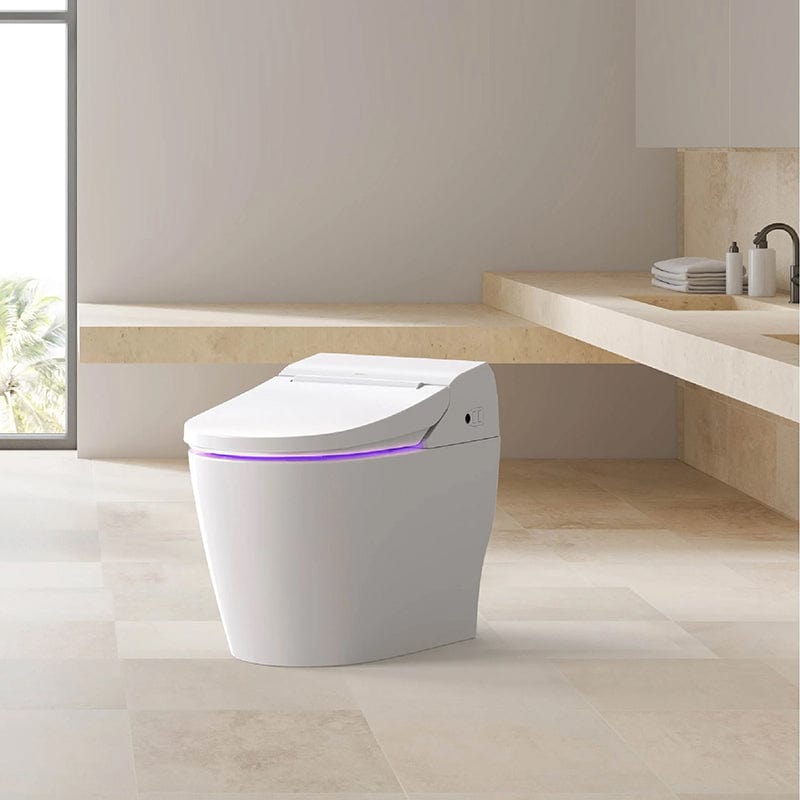 VOVO Integrated Bidet Toilet VOVO Stylement TCB-8100W Integrated Smart Bidet Toilet