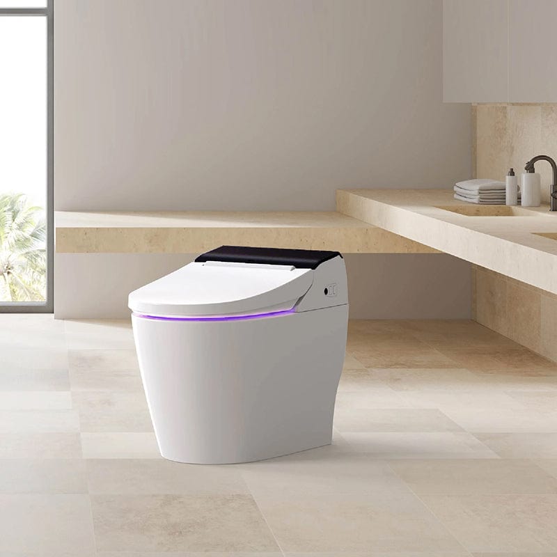 vovo stylement tcb 8100b integrated smart bidet toilet corner view lifestyle