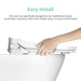 vovo stylement vb 4000se vb 4100sr bidet toilet seat easy to install