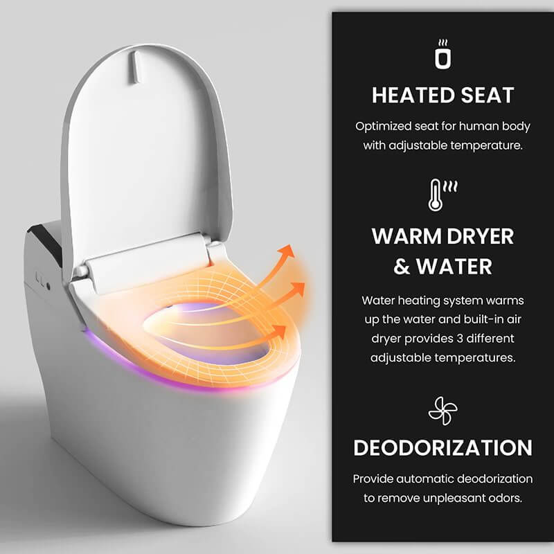 vovo TCB-8100N smart toilet features
