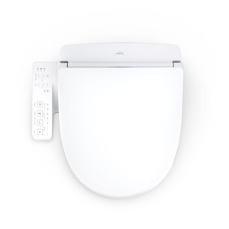 Washlet S1 Bidet Seat Round Top View