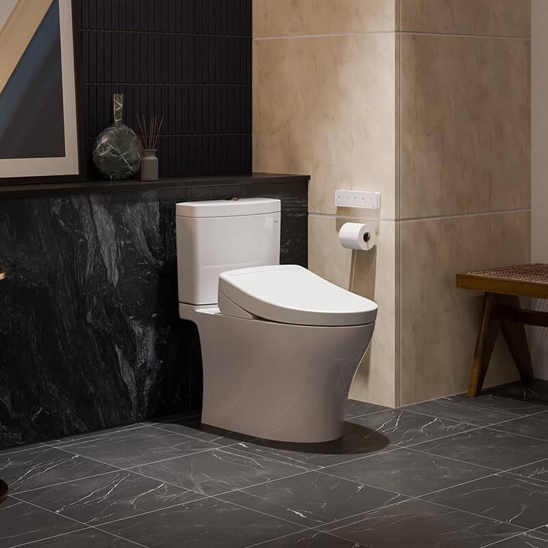 Washlet S5 Bidet Seat Corner View Lifestyle
