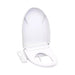 White TOTO Washlet S2 Bidet Toilet Seat With an Attached Remote Control and Lid 