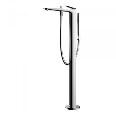 Za Freestanding Tub Filler Polished Chrome Finish